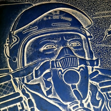 1959 Laredo Air Force Base Laredo Texas Yearbook Rare Jet Pilot Embossed Cover picture