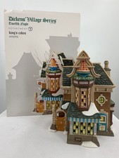 Dept 56 KING'S CAKES Dickens Village Series Twelfth Night #4050931 NIB 2016 picture