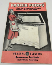 Vintage GE Frozen Foods Cookbook Booklet Louisville KY 1960s Mid Century Applian picture