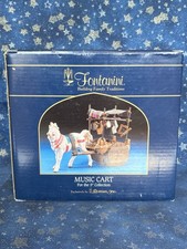 Fontanini By Roman 5” Nativity Scene Rare MUSIC CART With Instruments. picture