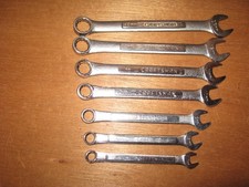 Craftsman 7 Pc. Metric Combination Wrench Set  13,12,11,10,9,8,7, - NICE - USA picture