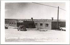 KENMARE, North Dakota RPPC Photo Postcard 