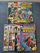 Marvel Chillers 1-7 Giant Size 1-3 1975 Complete Horror Comic Lot Mid Low Grades picture