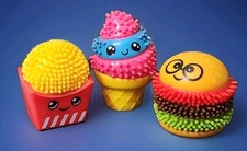 3 Vinyl BMI Spike Foods- Cheeseburger, French Fries & Ice Cream Cone Characters picture