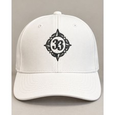 Disney Club 33 Logo Baseball Cap Hat in White Unisex picture