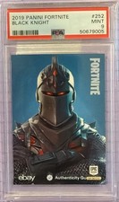 Fortnite Panini 2019 Series 1 Black Knight #252 PSA 9 Base Card USA Print 🇺🇸 picture