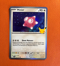 Pokémon TCG Minior #124 30th anniversary Celebration holo mint condition  picture