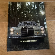 1966 Mercedes Benz Sales brochure Booklet Catalog Old Original 16 Page New VTG picture