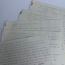 Amazing Spider-Man Issue 274 1980's Comic Script by Tom Defalco Rare Copy picture