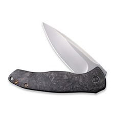 WE KNIFE Kitefin Frame Lock 2001A Knife S35VN Black Marble Carbon Fiber Titanium picture