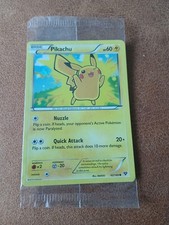 Pokémon Pikachu TCG 42/146 XY Movie Holo Card Sealed Promo picture
