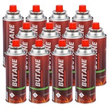 Butane Fuel Canisters for Portable Camping Stoves, Burners RVR UL Listed 12 Pack picture