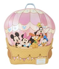 Loungefly Disney Mickey & Friends Figural Hot Air Balloon Mini Backpack NWT picture