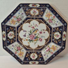 Vtg Japanese Imari J Vazquez Fine China 10.375