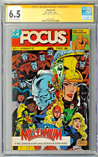 Focus #1 CGC SS 6.5 (1987, DC) Signed by Cover Artist Joe Staton, The Wanderers picture