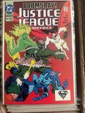 Justice League America #69 Doomsday 1992 DC Comics Superman picture
