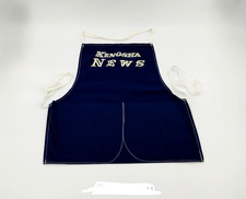 Vintage Kenosha News Paper Boy Pressroom Apron WI Wisconsin Newspaper picture