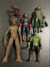 Marvel Legends Guardians of the Galaxy 6-Inch Figure Set Star-Lord Gamora Drax picture