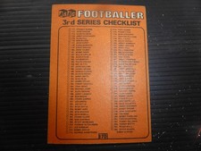 A&BC footballers ,orange back checklist,mexico 1970 picture