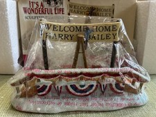 Enesco It's a Wonderful Life Holiday Village BEDFORD FALLS BANDSTAND picture