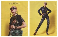2007 Original 2-Pg LANVIN of PARIS Women's Fashion Clothing Print Ad picture