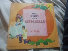 Disney Cinderella Golden Press 1965 Vintage Children's Story Book picture