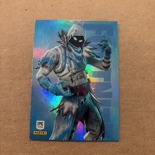 2021 Panini Fortnite Frozen Raven #225 Blue Foil Frozen Outfit picture