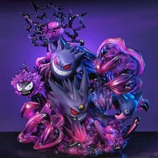 Gengar Evolution Set Figure Gastly Haunter Statue 10