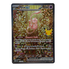 Pokemon TCG: Mew ex 152/128 30th Anniversary Celebration SIR NM picture