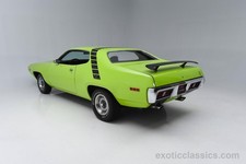 Cars 1971 plymouth road runner mopar muscle Art Print Poster 11x17 picture