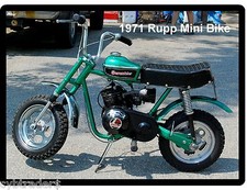1971 Rupp Scrambler Mini Bike  Refrigerator / Tool  Magnet   picture