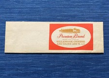 Vintage Tillamook Premium Brand Cheese Paper Dairy Hat Advertising 106B picture