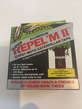 Repel'm II Aluminum Gypsy Moth Caterpillar Worm Tape Traps Barrier (Extra Sticky picture