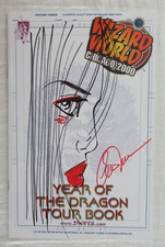 Shi Year of the Dragon Tourbook SIGNED & REMARKED by Billy Tucci Crusade 2000 picture