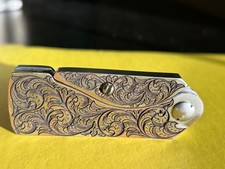 Laser Engraved Knife Gerber EAB-Single sided deep laser work, exchangeable blade picture