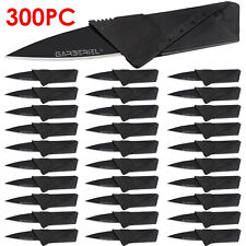 Lot 5-300Pack Credit Card Knives Folding Wallet Thin Pocket Survival Micro Knife picture