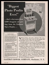 1933 Eastman Kodak Rochester NY Open Display Assortment Photo Vintage Print Ad picture
