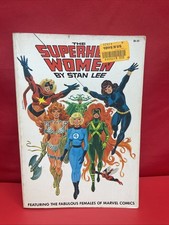 The Superhero Women by Stan Lee 1977 Fireside 1st Print Marvel Vintage picture