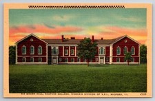 Vintage Postcard VA Radford College Womens Division Dining Hall Linen~7625 picture