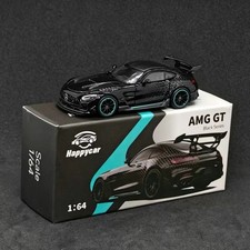 HappyCar HC 1:64 GT BlackSeries GT Black Diecast Model Car picture