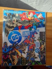 DC Universe Infinite Sticker Album + 3 Packs FACTORY SEALED picture