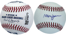 MIKE JOHNSON SIGNED OFFICIAL MLB BASEBALL SPEAKER OF THE HOUSE JSA COA picture