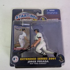 2001 Starting Lineup 2 Jorge Posada New York Yankees Figure Sealed picture