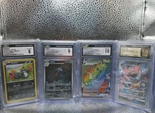 Pokémon CGC Grading Sampler Lot - Grades 8, 9, 10, Pristine 10 Gold Pack 1/10 picture
