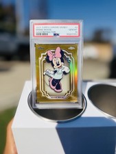 2024 Topps Chrome Disney Minnie Mouse Gold Refractor /50 PSA 10 picture