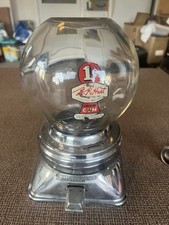 Vintage Hart One Cent Gumball Vending Machine Original Condition picture