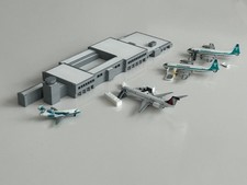 1:400 Scale Regional Model Airport Terminal - 1:400 Scale Model Airport Diorama picture