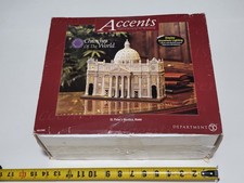 Dept 56 St. Peter's Basilica, Rome Churches of The World Accents OOP RARE READ picture