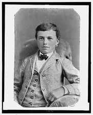 Photo:Unidentified Boy Portrait Tintype Hand-Colored c1860 picture