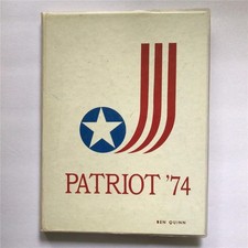 HIGH SCHOOL YEARBOOK Pine Bluff AR Jefferson Prep School 1974 Patriot SHIPS FREE picture
